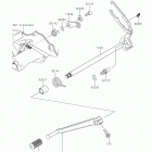 Versys-X 300 ABS Механизм переключения передач