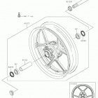 NINJA ZX-6R ABS Переднее колесо