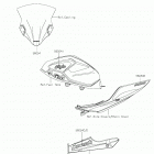 Ninja 400 (EX400HJFA) Decals(black)(hjf)