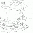 Z900RS CAFE Обтекатель сидения