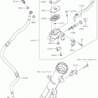 Ninja 400 Главный тормозной цилиндр