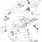 Z650 (ER650HHF) Рама ,крепежные детали