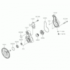 NINJA 400 ABS Водяной насос