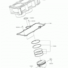 NINJA 400 ABS Цилиндр(ы) /  поршень