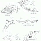 Z650 (ER650HHF) Decals(blue)(hkf)