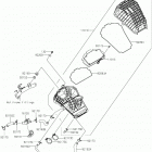 Ninja 400 (EX400HJFA) Воздушный фильтр