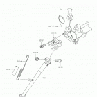 NINJA ZX-6R ABS Подножка
