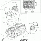 Ninja 650 (EX650JKF) Головка цилиндров