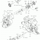 KLX450R (KLX450AJF) Масляный насос