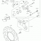 KLX250 Задний тормоз