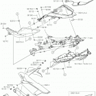 Ninja 400 (EX400HJFA) Боковые крышки  /  крышка цепи