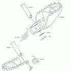 KX100 (KX100FKF) Подножки