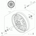 Z900RS ABS Переднее колесо