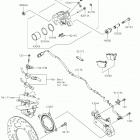 Z900RS ABS Задний тормоз
