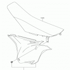KX100 (KX100FKF) Сиденье