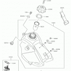 KX65 (KX65AKF) Топливный бак