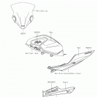 Ninja 400 (EX400HJFA) Decals(red)(hjf)(cn)
