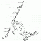 Ninja 650 (EX650JKF) Рама