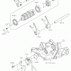 NINJA ZX-6R ABS Шестерни   /  вилки переключения