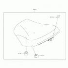 Ninja 650 (EX650KKFA) Accessory(high-seat)