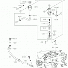 Versys-X 300 Задний торм цилиндр