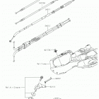 NINJA ZX-6R ABS Тросы управления