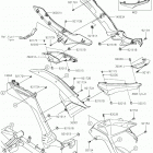 Z125 PRO (BR125JJS) Боковые крышки  /  крышка цепи