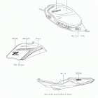 Z650 (ER650GHF) Decals(white)(ghf)