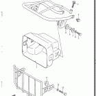 LT230S 1985-1988 Headlamp housing (model f / g)