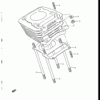 LT230S 1985-1988 Цилиндр