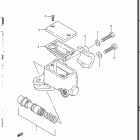 LT230S 1985-1988 Главный тормозной цилиндр,передний