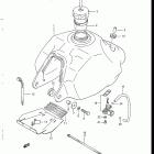 LT230S 1985-1988 Топливный бак