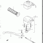 LT230S 1985-1988 Brake lever