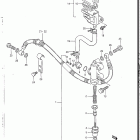 LT230S 1985-1988 Rear master cylinder (model g / h / j)