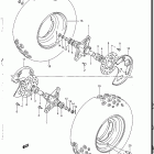 LT230S 1985-1988 Переднее колесо