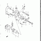 LT230S 1985-1988 Rear caliper (model h / j)