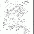 LT230S 1985-1988 Заднее крыло