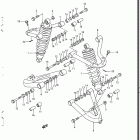 LT230S 1985-1988 Suspension arm