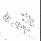 LT230S 1985-1988 Передний суппорт тормозной