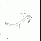 LT230S 1985-1988 Задний тормоз
