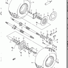LT230S 1985-1988 Rear wheel (model h)