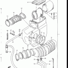 LT230S 1985-1988 Воздухозаборник