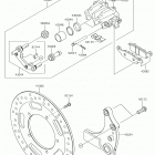 VULCAN 1700 VAQUERO Задний тормоз