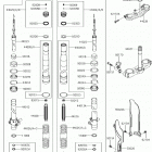 KX100 (KX100FHF) Передняя вилка