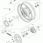 Z650 Заднее колесо  /  цепь