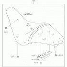 VULCAN 1700 VAQUERO Сиденье