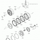 KLX140G Сцепление