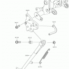 Z650 Подножка