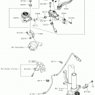 Ninja ZX-10R Главный тормозной цилиндр