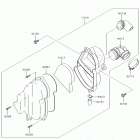 KLX110L Воздушный фильтр